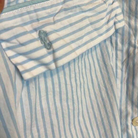 Women’s Marigot Amboise Nightshirt | Medium | Sky Stripe - Picture 8 of 9